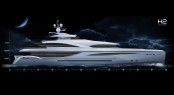 ICON Yachts and H2 Design Studio present a 5 Deck 55m Super Yacht