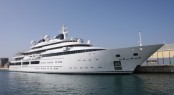 Lurssen Super Yacht Katara in Gibraltar - Photo credit to Giovanni Romero