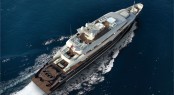 73.5m Motor Yacht Sapphire launched by Nobiskrug