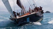 Maxi sailing yacht Condor, two-time winner of line honours in the Sydney-Hobart race, is the first entry for Audi Hamilton Island Race Week 2011. Photo  Andrea FrancoliniAUDI