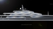 The 280ft Adamantine motor yacht design by Ivan Erdevicki Naval Architecture & Yacht Design Inc.