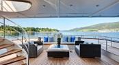 Yacht Calliope - Aft Deck View - Image Courtesy of Holland Jachtbuw - Images by Nicolas Claris Yacht Calliope - Aft Deck View - Image Courtesy of Holland Jachtbuw - Images by Nicolas Claris