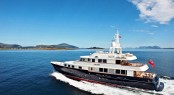 Yacht Calliope - Underway at sea - Image Courtesy of Holland Jachtbuw - Images by Nicolas Claris Yacht Calliope - Underway at sea - Image Courtesy of Holland Jachtbuw - Images by Nicolas Claris