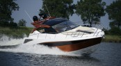 Galeon 385 motor boat