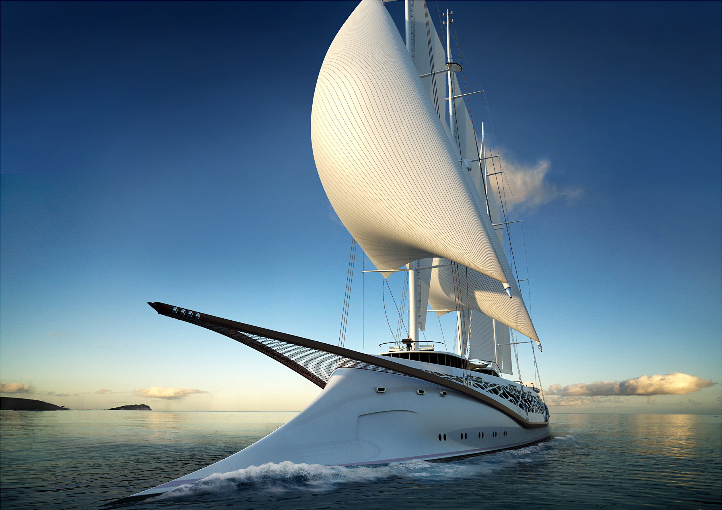 Phoenicia Sailing Yacht concept by Igor Lobanov - Phoenicia Sailing 