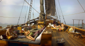 Traditional Yacht Silolona - Deck