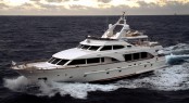 Benetti Tradition 100 at the Dubai International Boat Show