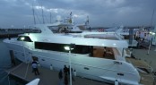 Gulf Craft’s Gulf 95 EXP at the Dubai International Boat Show