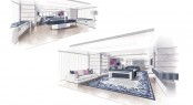 Michela Reverberi designed interior for the Motor Yacht Quinta Essentia by Heesen - Rendering courtesy of Michela Reverberi