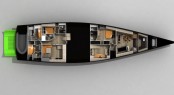 Sailing Yacht OAI 115 layout - design by Carlo Cafiero Sailing Yacht OAI 115 layout - design by Carlo Cafiero