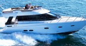 Sealine's F46 Flybridge motor yacht to be on display at the Hong Kong Boat Show