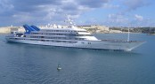 Superyacht Prince Abdulaziz -Photo by Capt. Lawrence Dalli, Malta Ship Photos, 2011.