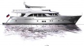 The Mulder 98 Flybridge motor yacht