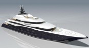 Yacht Valerie (ex project Firebird) built by Lurssen