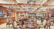American Cruise Lines Queen of the Mississippi Paddlewheel Lounge