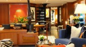 Yacht SnowbirD interior design