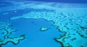 Aerial view of Heart Reef Aerial view of Heart Reef