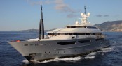 Yacht Azteca in the Mediteranean