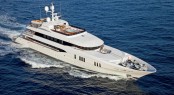 Motor Yacht Carpe Diem Aerial Exterior Running