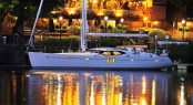 Oyster 625 sailing yacht Blue Jeannie launched in style by Oyster yachts