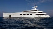 The 65 metre superyacht NATALY at her sea trials by Benetti