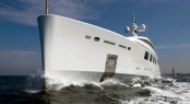 The 65 metre yacht NATALY at her sea trials - photos by Benetti