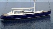 The Antares III yacht as built by Yachting Developments New Zealand and designed by Dixon Yacht Design
