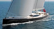 Vitters SuperYacht Lady B sailing to windward - Images by Rick Tomlinson