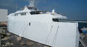 38 meter Proteksan motor yacht SEA D at ISA refit