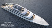 80 metre Superyacht by Van Geest Design - From Above