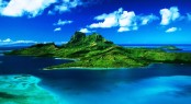 Bora Bora in French Polynesia