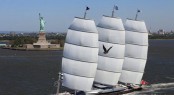 Perini Navi designed Maltese Falcon, at 289 feet
