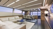 Pershing 108 Yacht saloon Pershing 108 Yacht saloon
