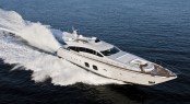 Pershing 108 motor yacht The Pershing 108 motor yacht in full flight