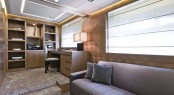 Pershing 108 superyacht lower deck Pershing 108 superyacht lower deck