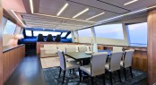 Pershing 108 superyacht saloon Pershing 108 superyacht saloon