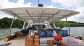 Sailing yacht AKALAM 60sqm Aft Deck