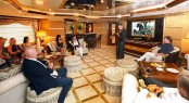 Stradivarius concert on board Benetti motor yacht Bistango 