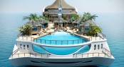 ‘Tropical Island Paradise’ motor yacht by Yacht Island Design ‘Tropical Island Paradise’ motor yacht by Yacht Island Design