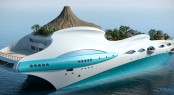 90m Tropical Island Paradise themed motor yacht design by Yacht Island Design 90m Tropical Island Paradise themed motor yacht design by Yacht Island Design