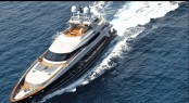 Ancora - the sisterhip of superyacht Why Worry a Baglietoo 43m yacht which was finished at the Rossi Navi shipyard