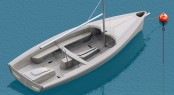 The RS Venture sailing dinghy – the superyacht toy for the whole family - Rs Venture with back box