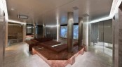 The spa on the refitted 50m motor yacht MYSTERE SHADOW The spa on the refitted 50m motor yacht MYSTERE SHADOW