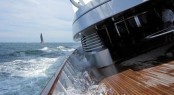 Transatlantic Race 2011 A Great First Day onboard Superyacht Maltese Falcon 
