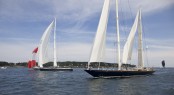 2011 Shipyard Cup Sailing yacht Whisper Wins Day One - Photo by Billy Black