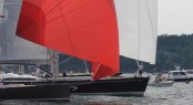 2011 Shipyard Cup Sailing yacht Whisper Wins Day One - Photo by Billy Black