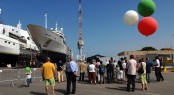Benetti Shipyard opened its doors to the public in Livorno 