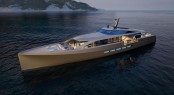 CNB 43.20 m motor yacht designed by German Frers Image courtesy of CNB Superyachts