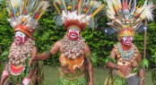 Image from the stunning Papua New Guinea yacht charter destination -  welder-dancers