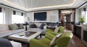 Modern and warm interior of the Heesen motor yacht Aurelia - Photo credit to Emilio Bianchi Modern and warm interior of the Heesen motor yacht Aurelia - Photo credit to Emilio Bianchi